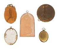 A Group of Five Continental Plaques