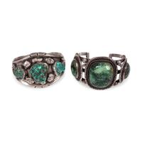 Pair of Navajo Cuff Bracelets