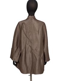 Ralph Rucci, Metallic Pewter Wool Jacket