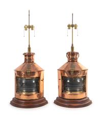 A Pair of Meteorite Ship’s Lanterns