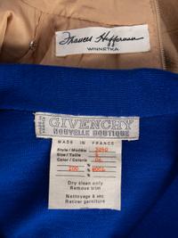 Three Vintage Designer Dresses, 1960-70s: Two, Norman Norell & One Givenchy