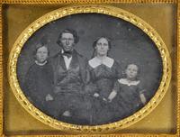 [Daguerreotype] A Pair of Daguerreotypes of the Same Family