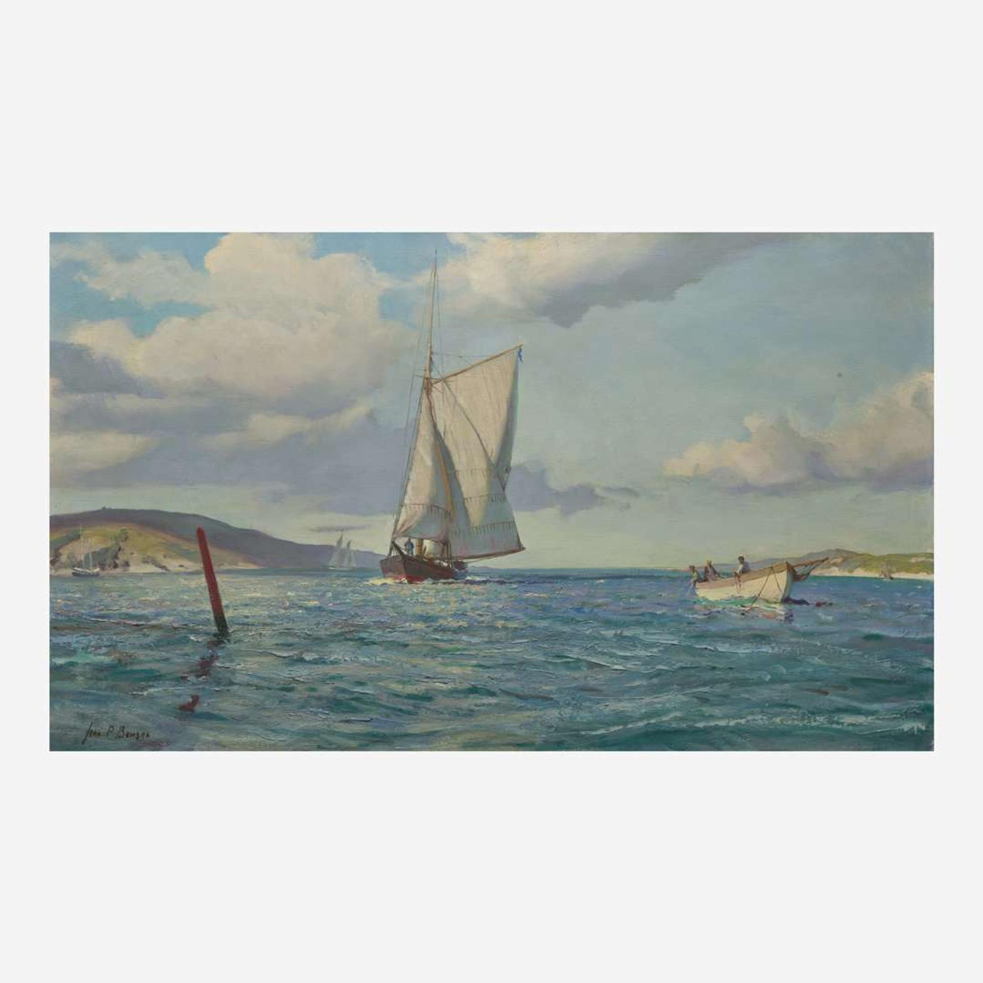 John Prentiss Benson (American, 1865–1947) Full Sail