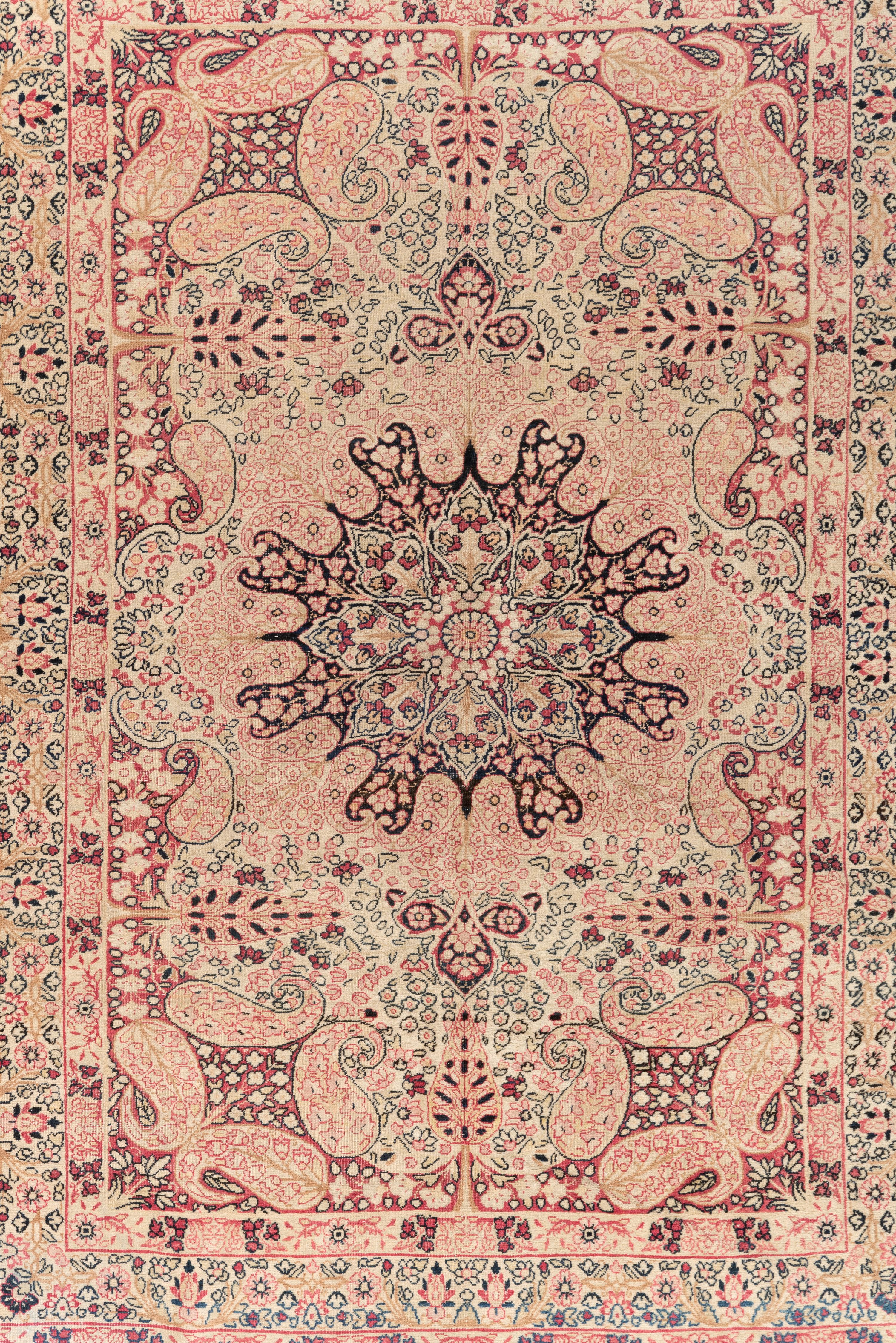 A Kirman Shah Wool Rug