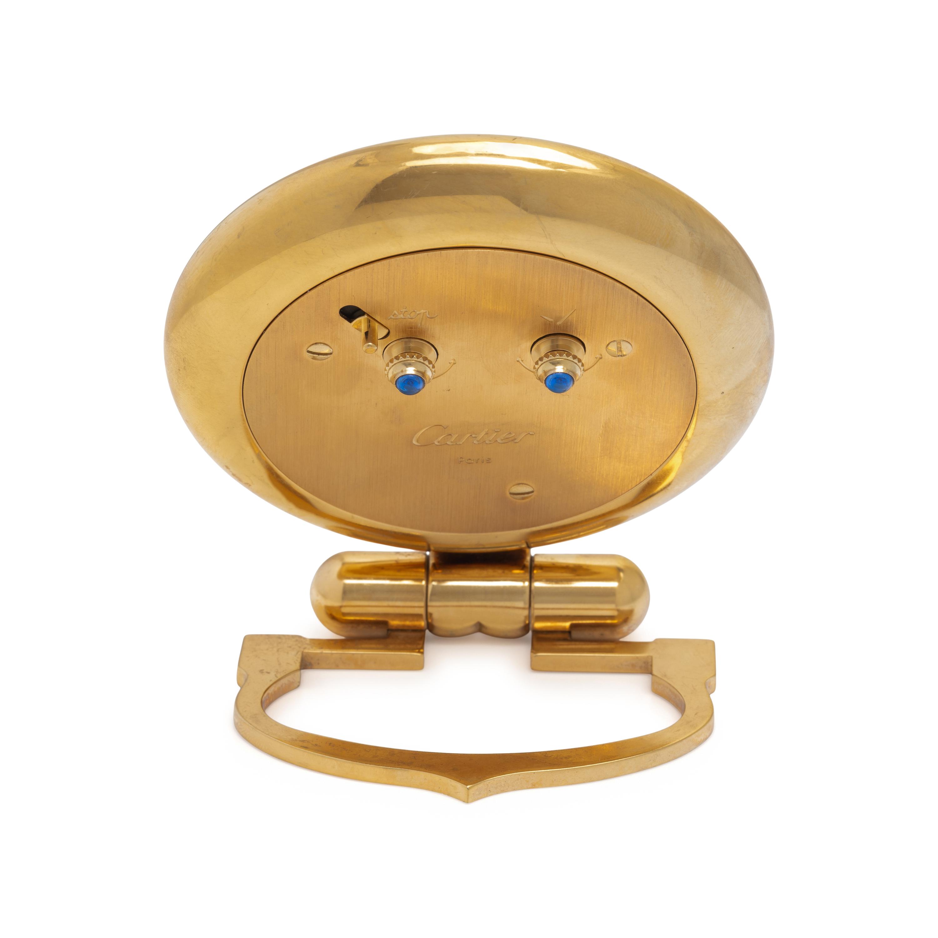 Cartier, Colisée Travel Clock