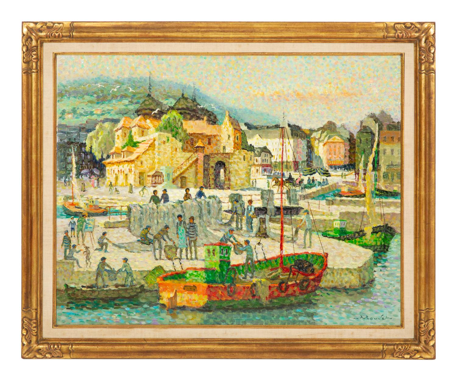 Honfleur, l'aire des raccommodeurs
