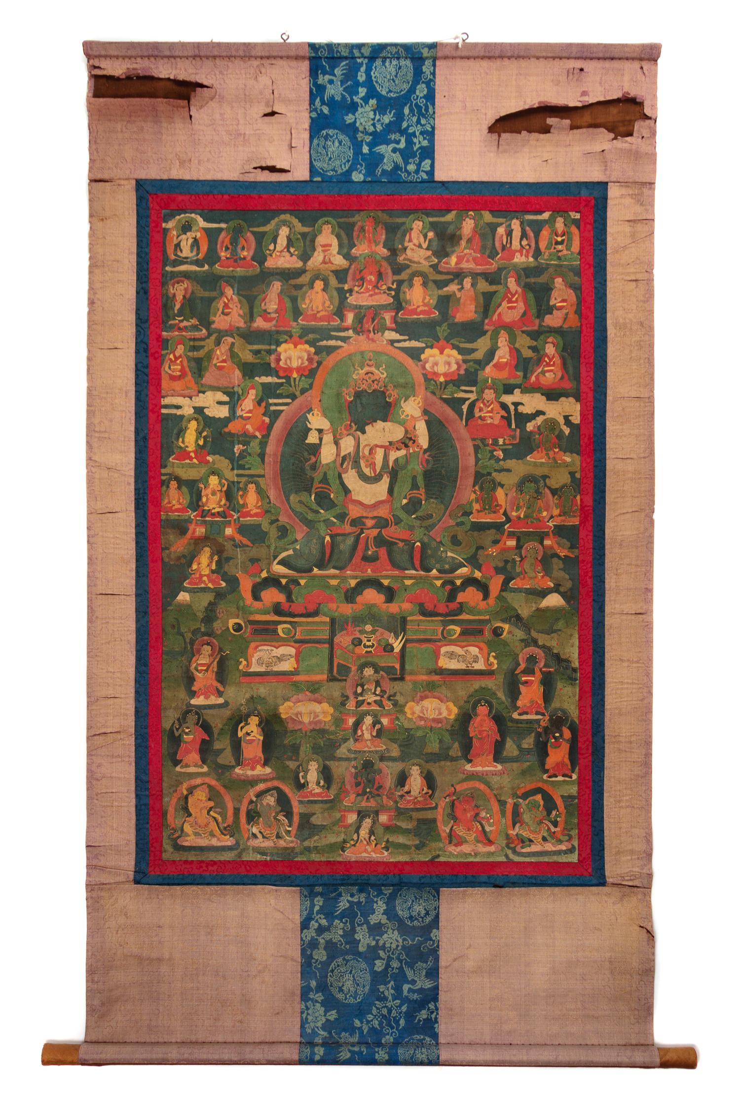 A Tibetan Thangka