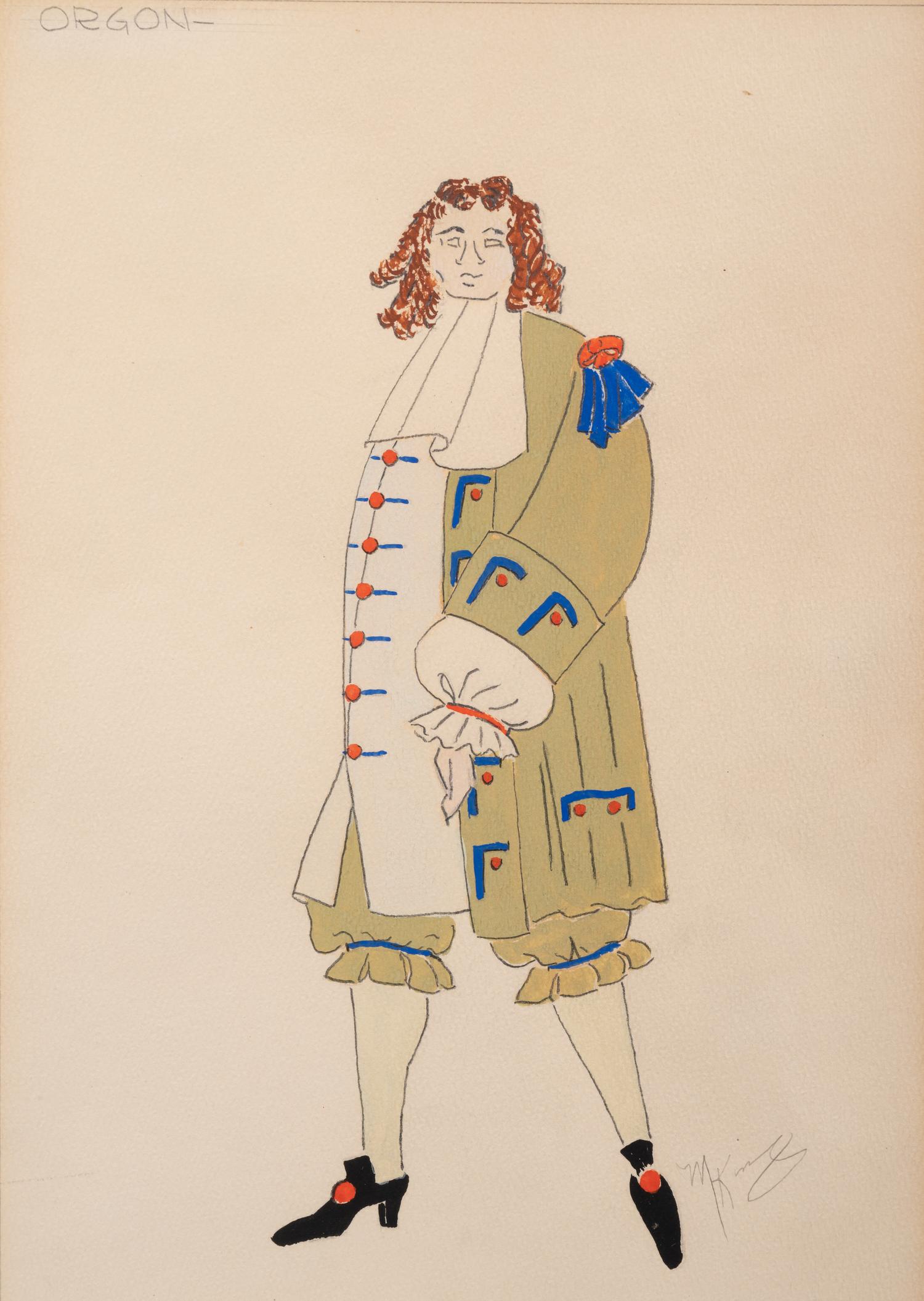 Seven Conceptual Opera Costume Illustrations, Late 1960s-2012