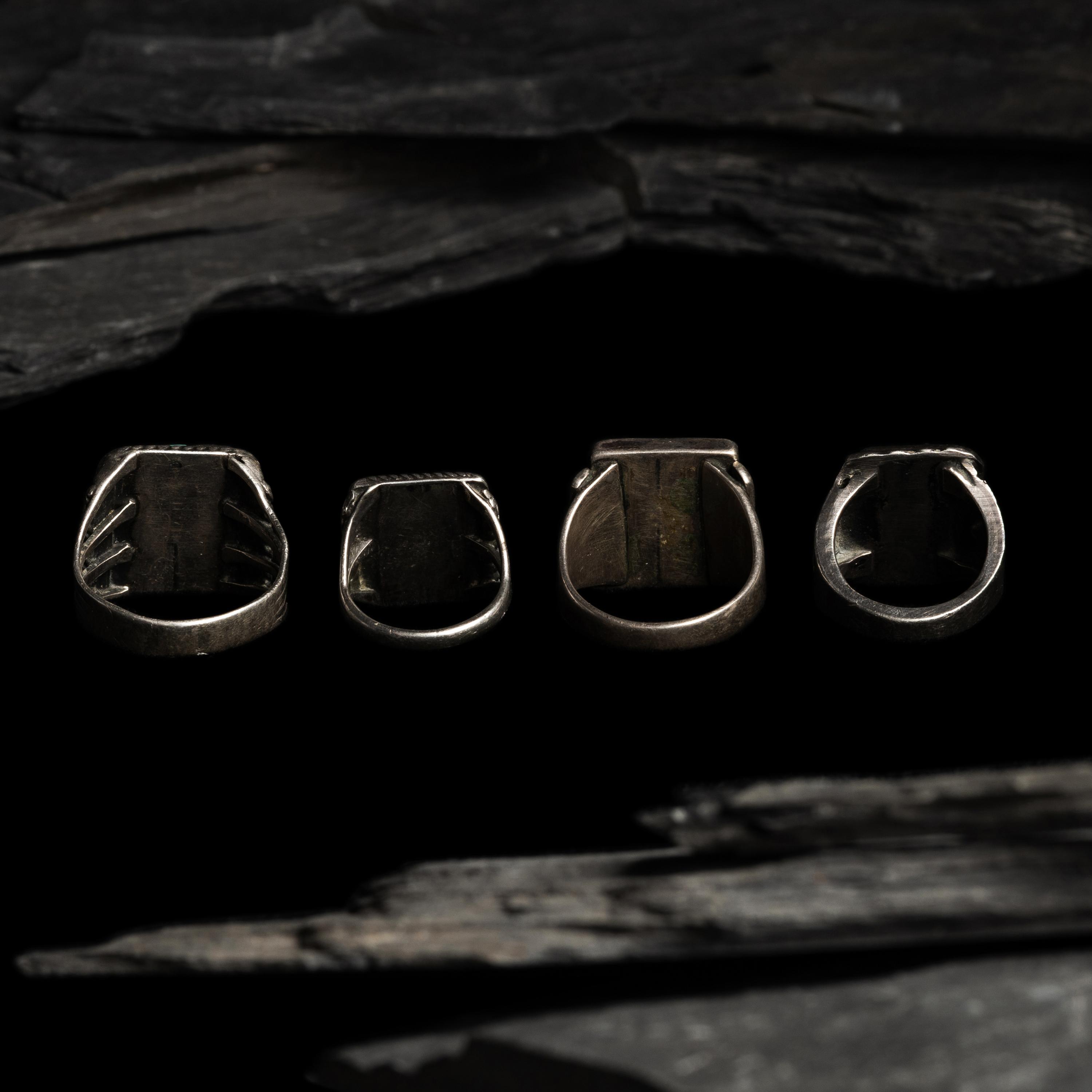 Navajo Silver and Turquoise Rings