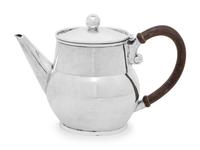 A Mexican Silver Teapot