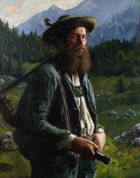 Emil Rau (German, 1858-1937) — Traveler