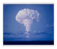 [OPERATION DOMINIC - TRUCKEE TEST]. Photograph from atomic test at Christmas Island June 6, 1962 (but printed 2009).