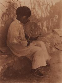 Seven photogravures: Cheyenne Girl, Nespilim Woman , Homeward Bound, An Isleta Boy, On the Shores at Nootka , Puget Sound Type , Running Fisher - Atsina