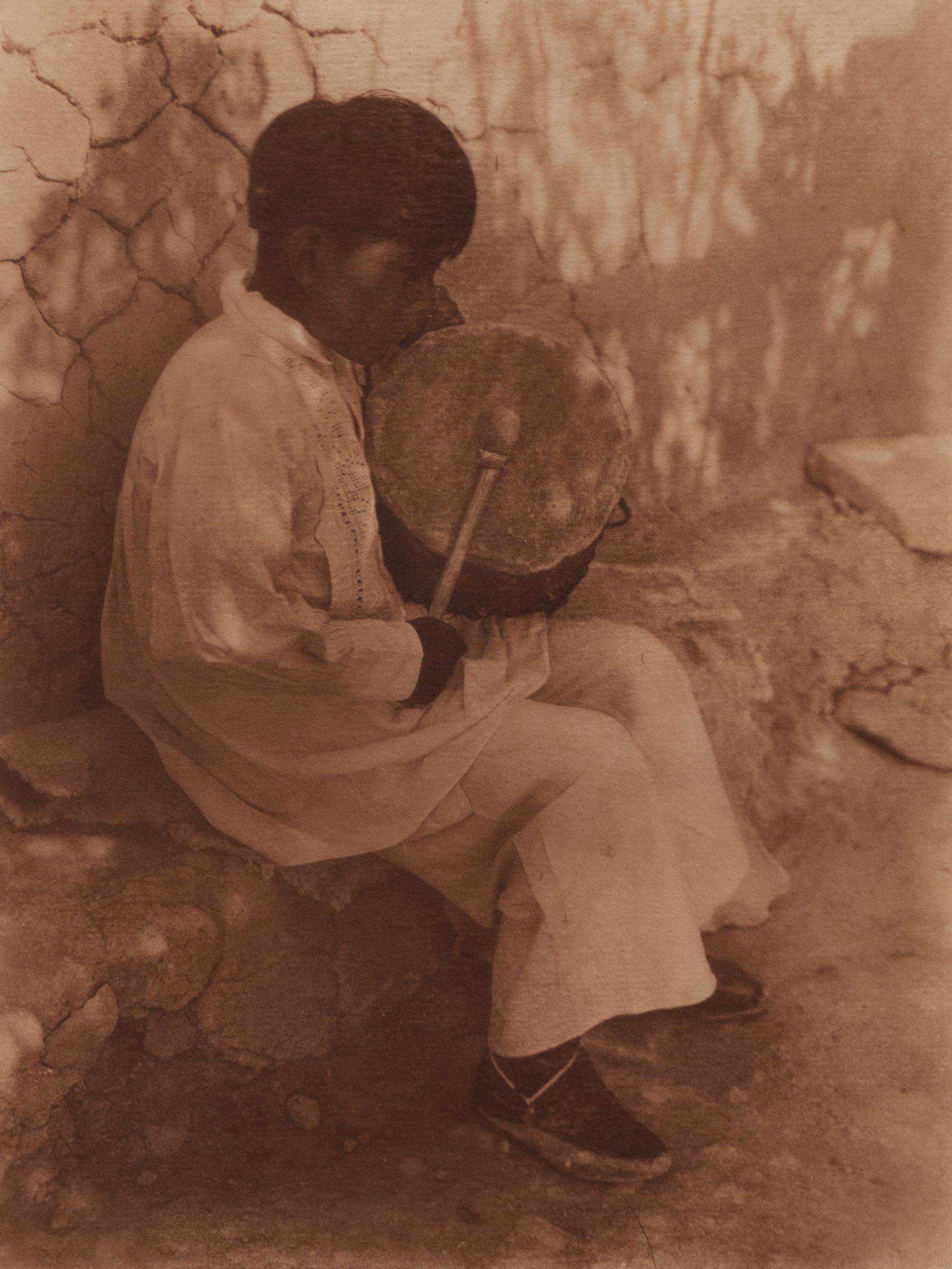 Seven photogravures: Cheyenne Girl, Nespilim Woman , Homeward Bound, An Isleta Boy, On the Shores at Nootka , Puget Sound Type , Running Fisher - Atsina