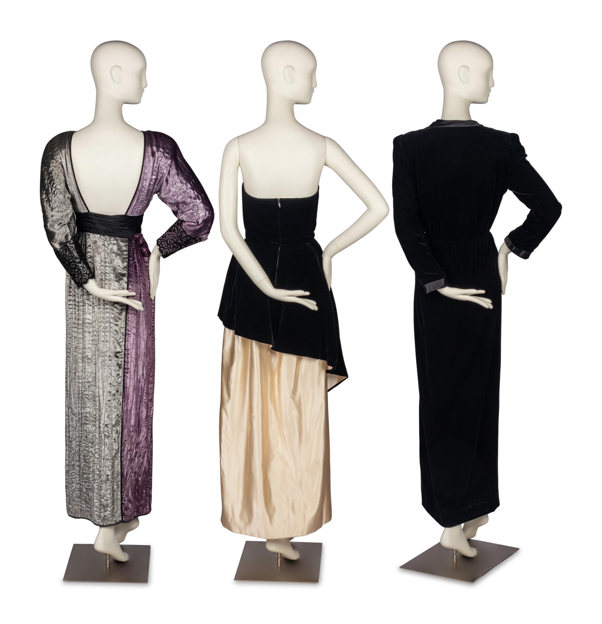 Two Lanvin Dresses and One Geoffrey Beene Dress