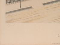 A group of 4 aquatint prints of Chicago by A. Ackermann and Son, Inc., comprising: