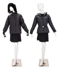 Two Prada Nylon Coats