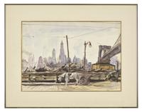 Brooklyn Bridge , 1929