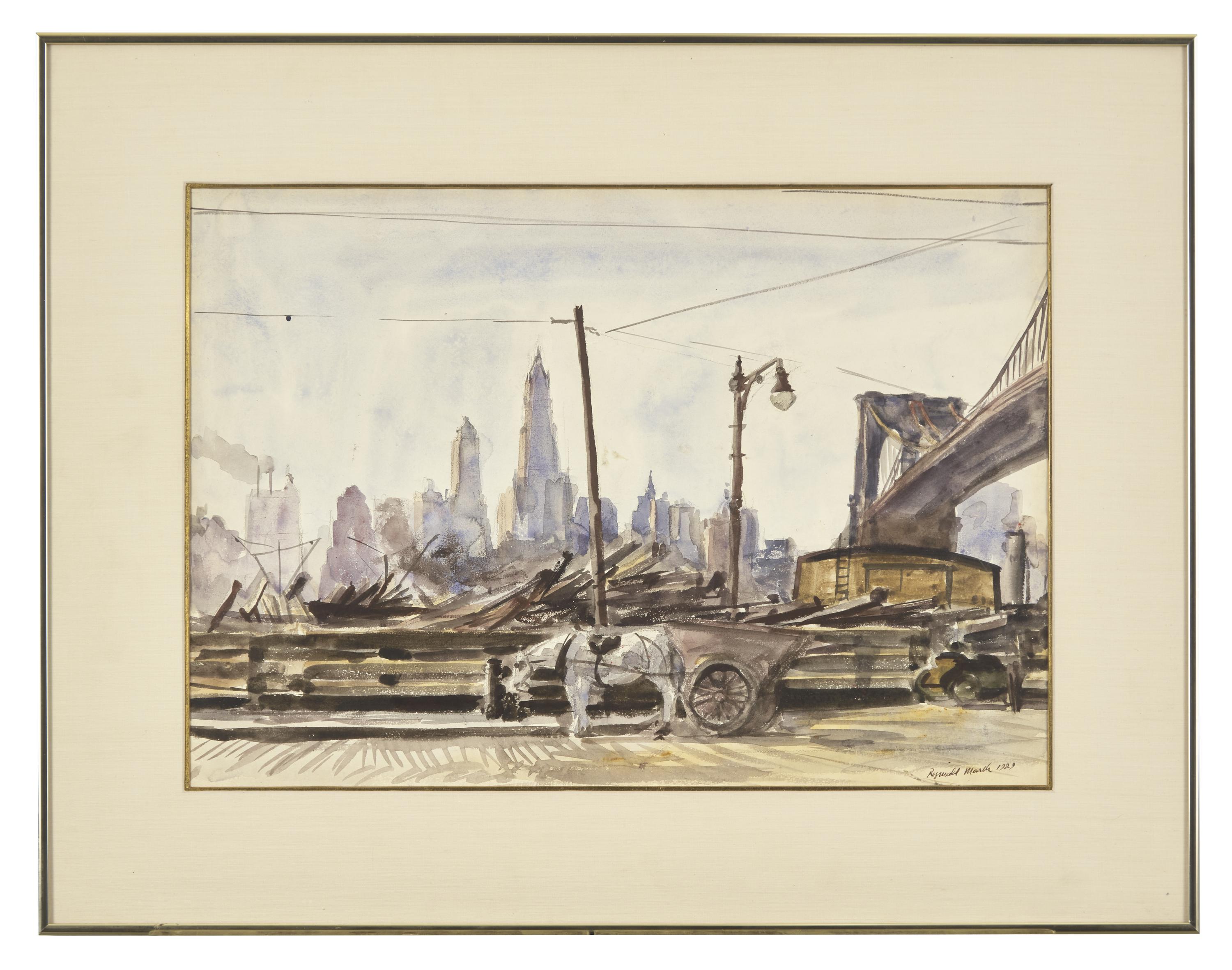 Brooklyn Bridge , 1929