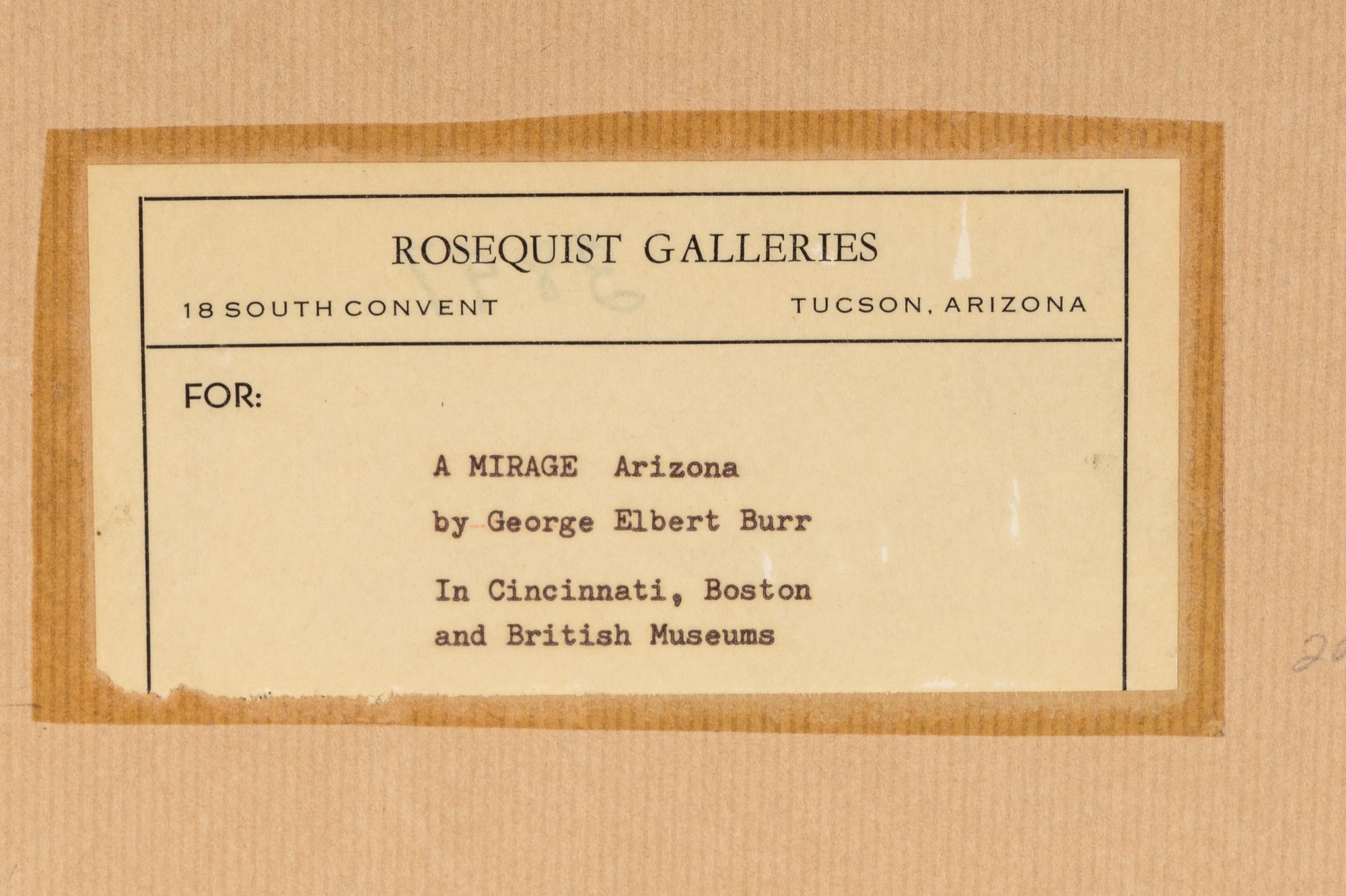 A Mirage – Arizona