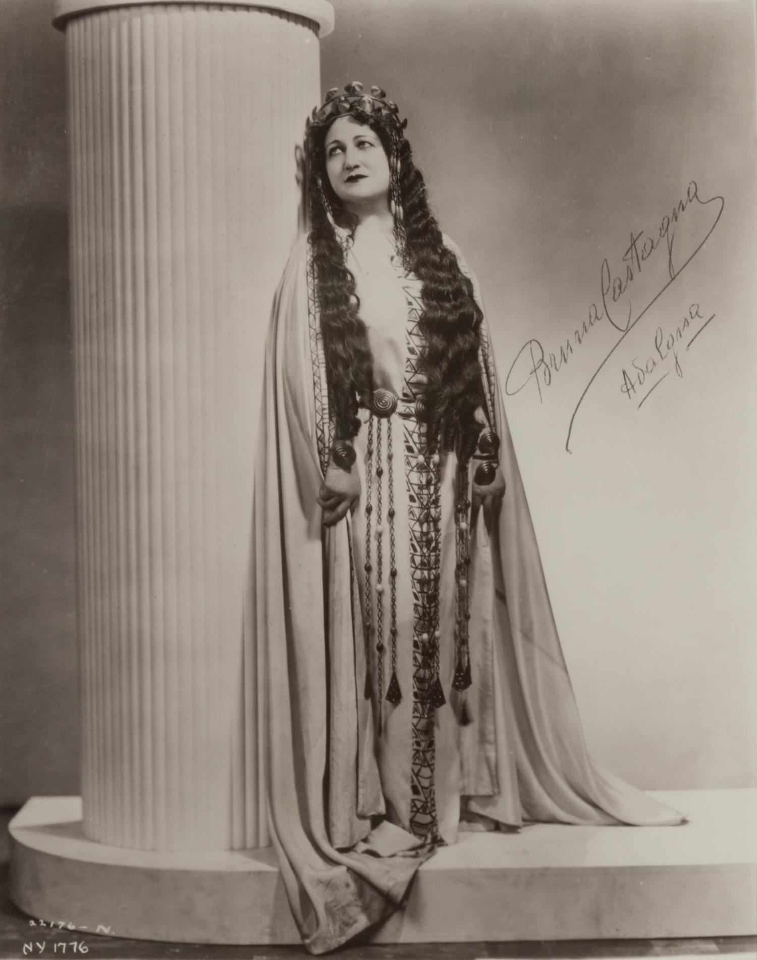 A Group of 5 Photographs of Opera Singers from the 1920s