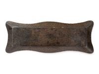 A Gustav Stickley Hammered Copper Pen Tray
