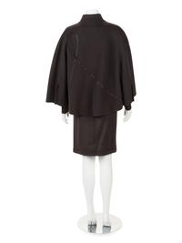 Chado Ralph Rucci Brown Cashmere Three-Piece Ensemble, 2000-10s