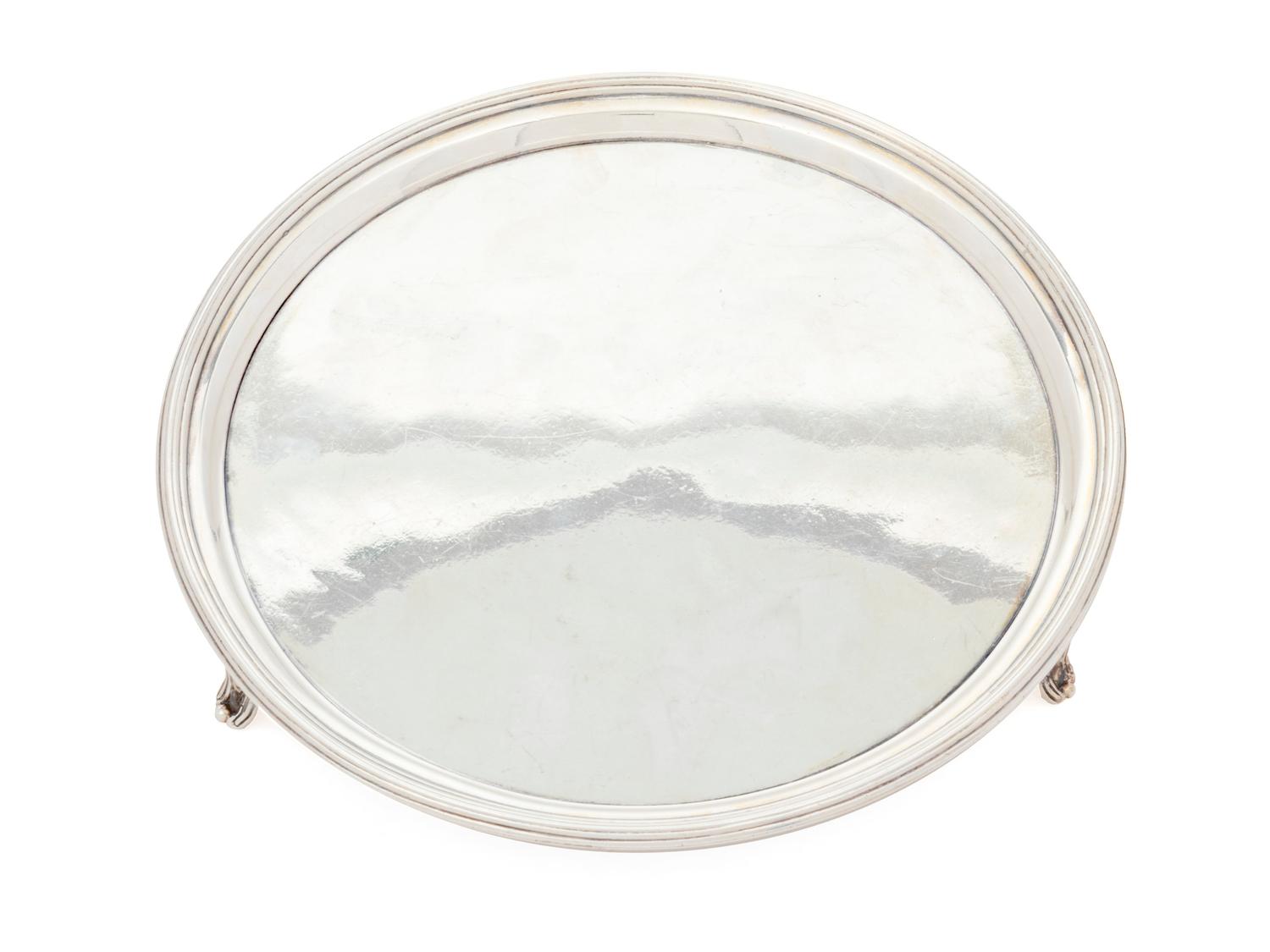 A George III Silver Salver — Solomon Hougham, London, 1799