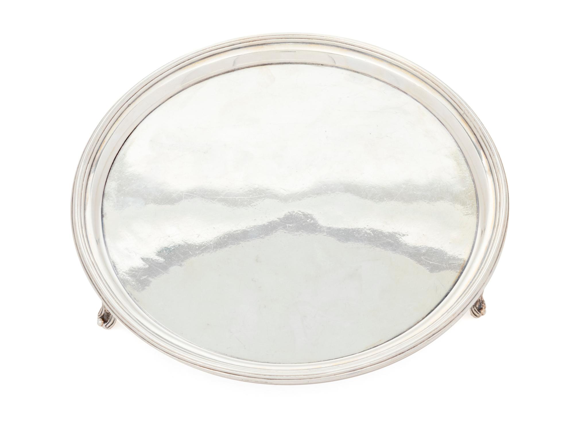 A George III Silver Salver — Solomon Hougham, London, 1799
