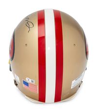 A Joe Montana Signed Autograph San Francisco 49ers Football Helmet (Beckett Authentication Services BAS Certified),
