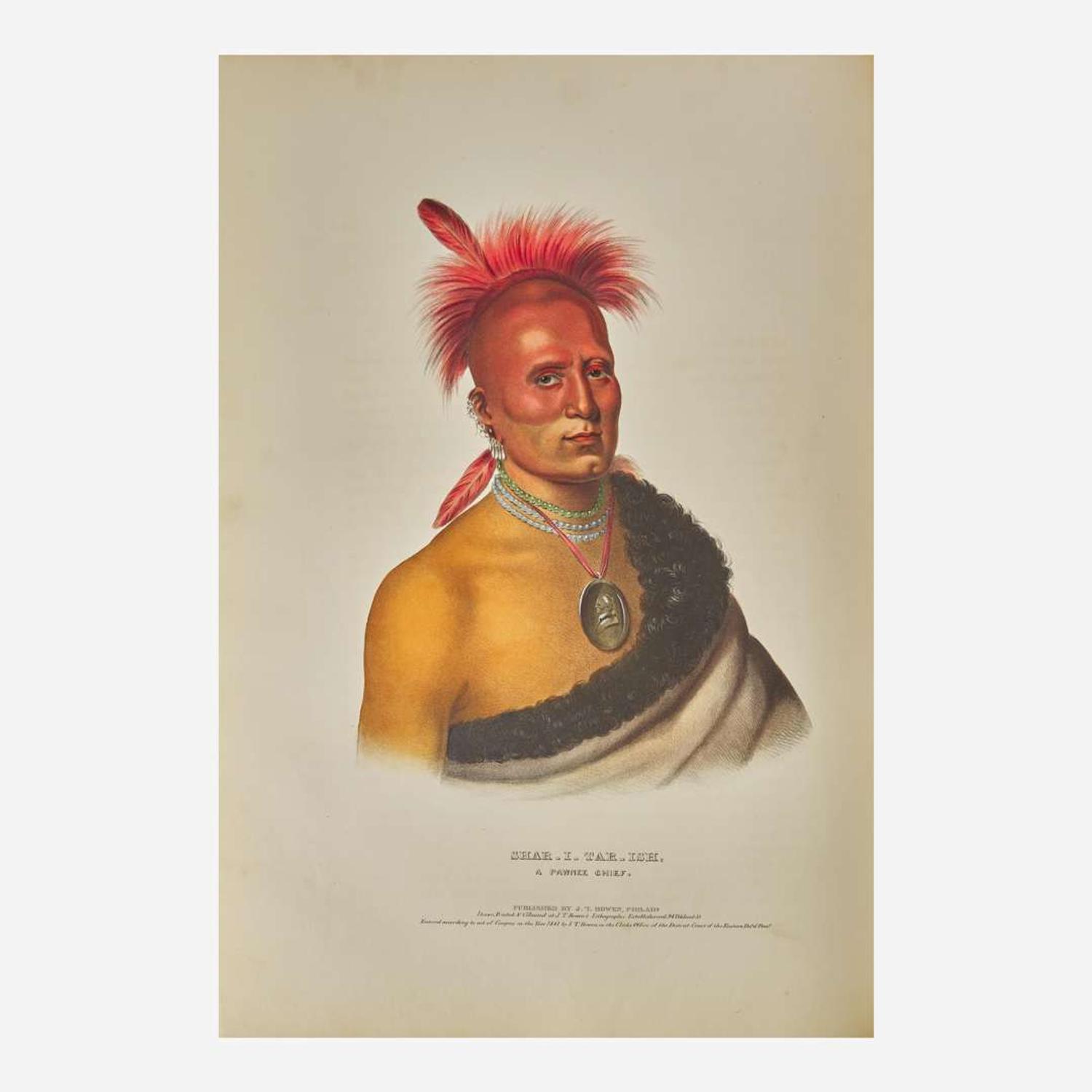 [Native Americana] M'Kenney, Thomas L., and James Hall History of the Indian Tribes of North America, with Biographical Sketches and Anecdotes of the Principal Chiefs...