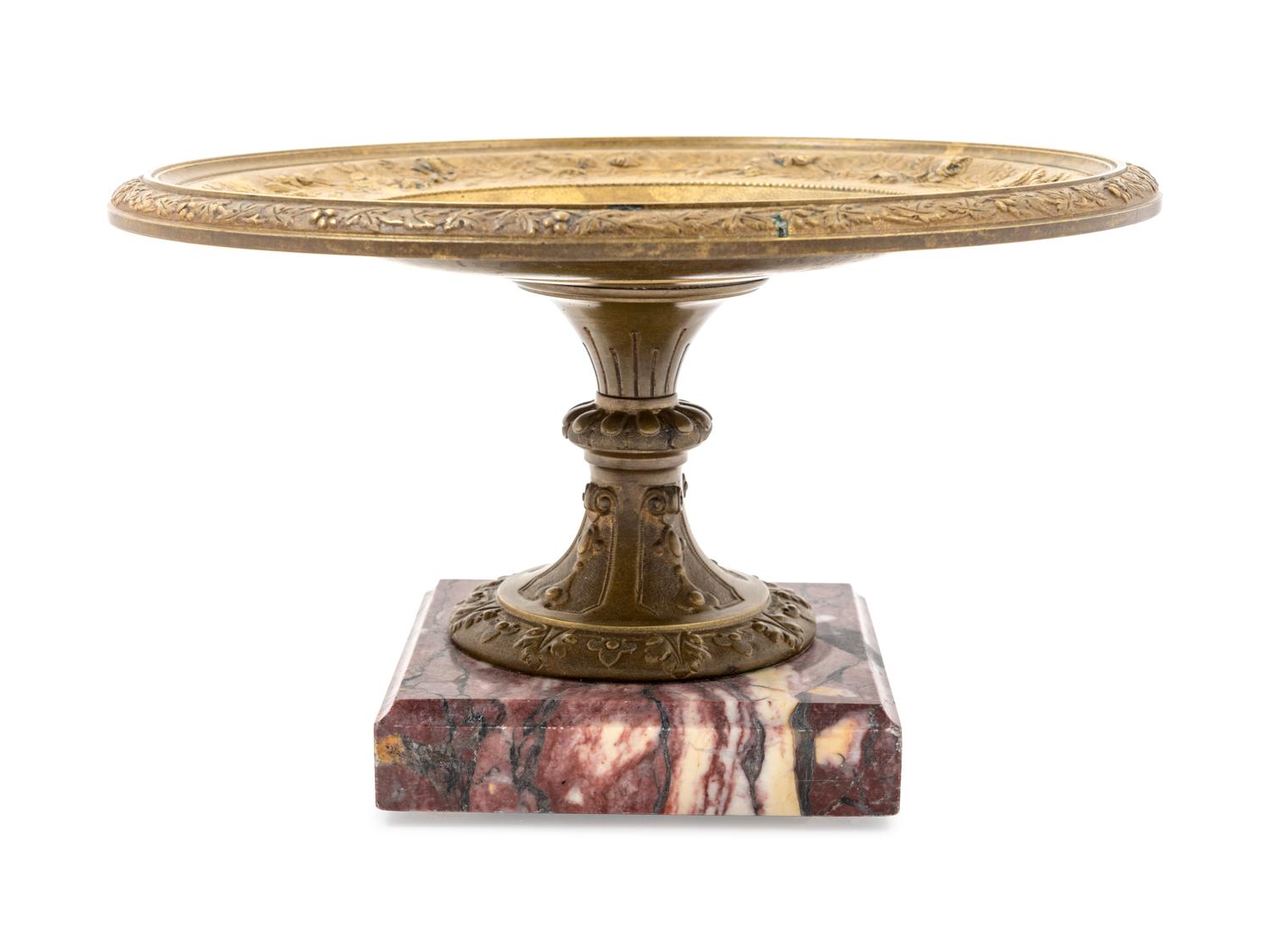 A Neoclassical Bronze Tazza
