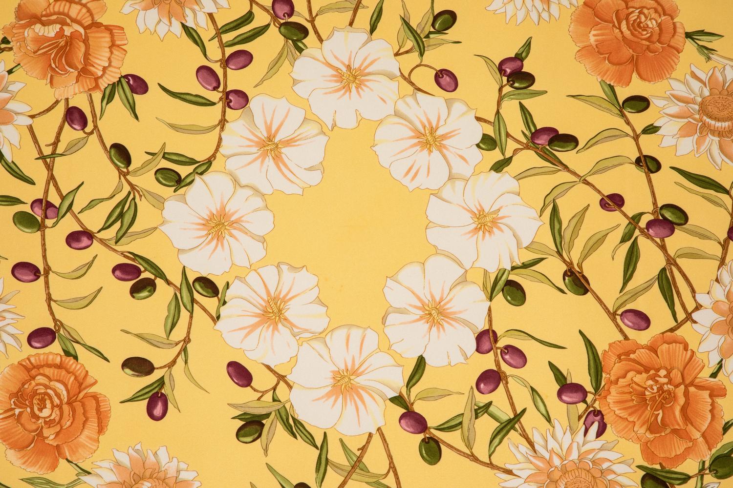 Salvatore Ferragamo Silk Scarf, 1990-2000s