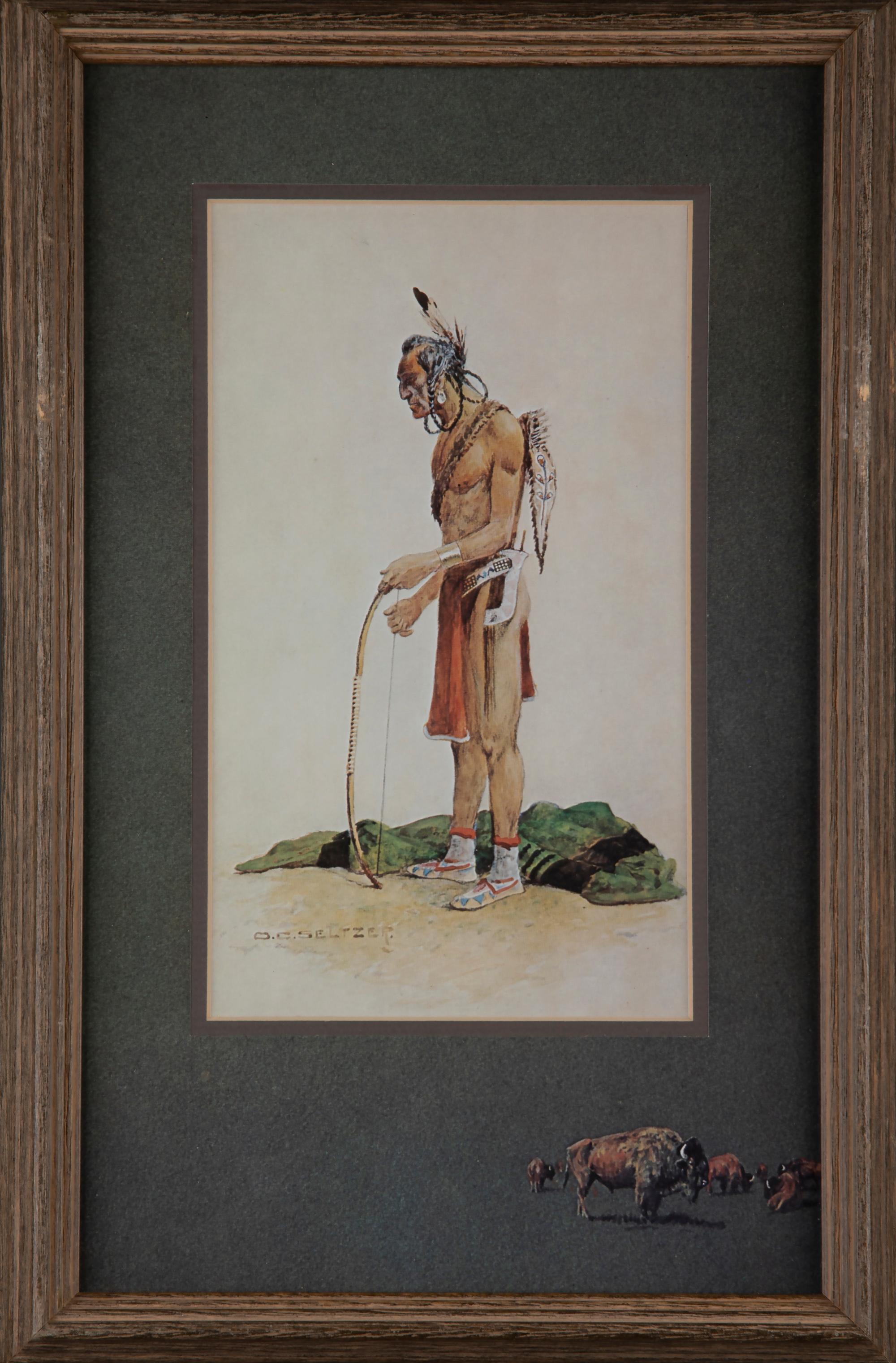Four Prints from the Western Character's series, between 1927 and 1932