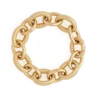 DAVID YURMAN, YELLOW GOLD BRACELET