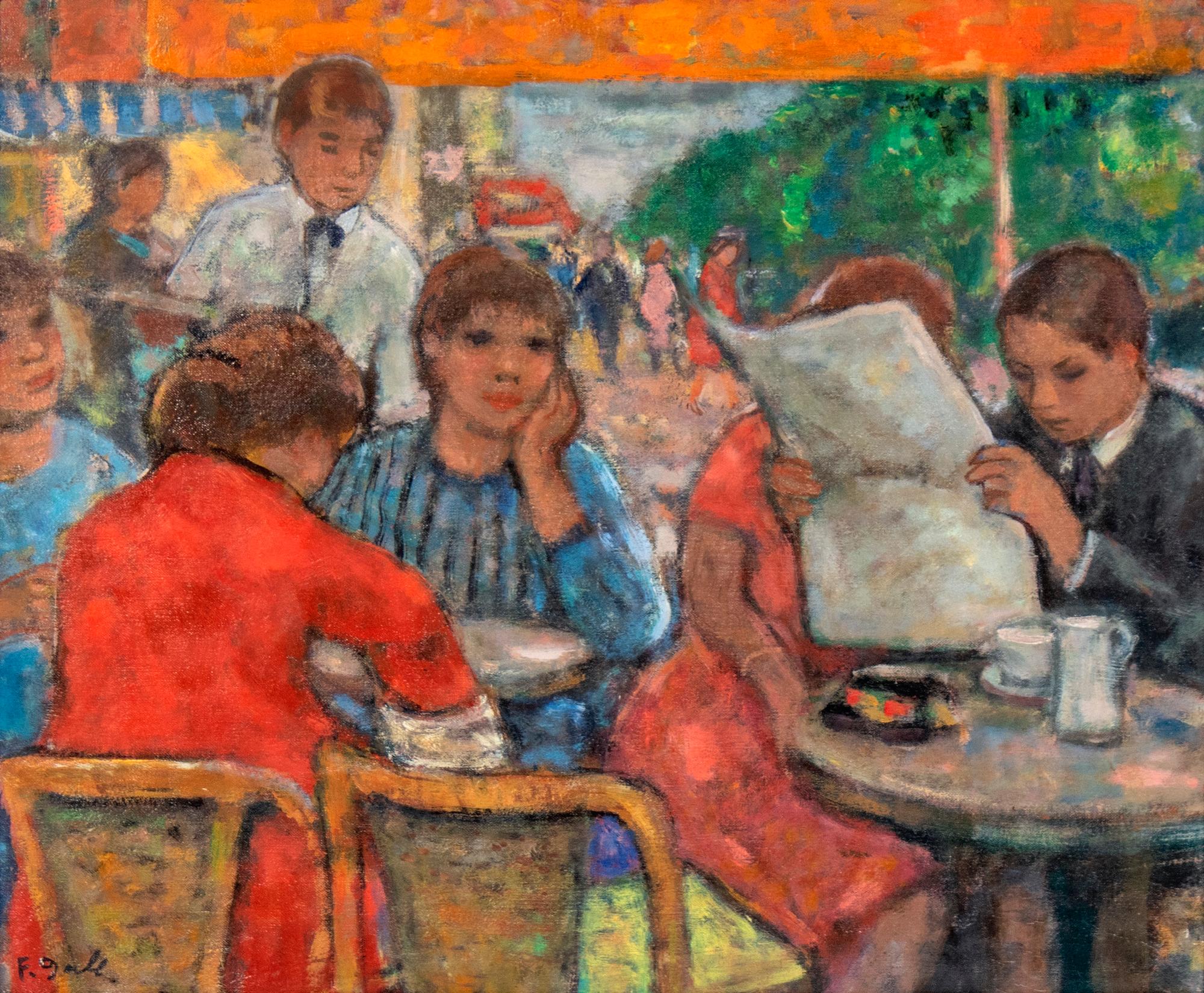Outdoor Cafe Scene