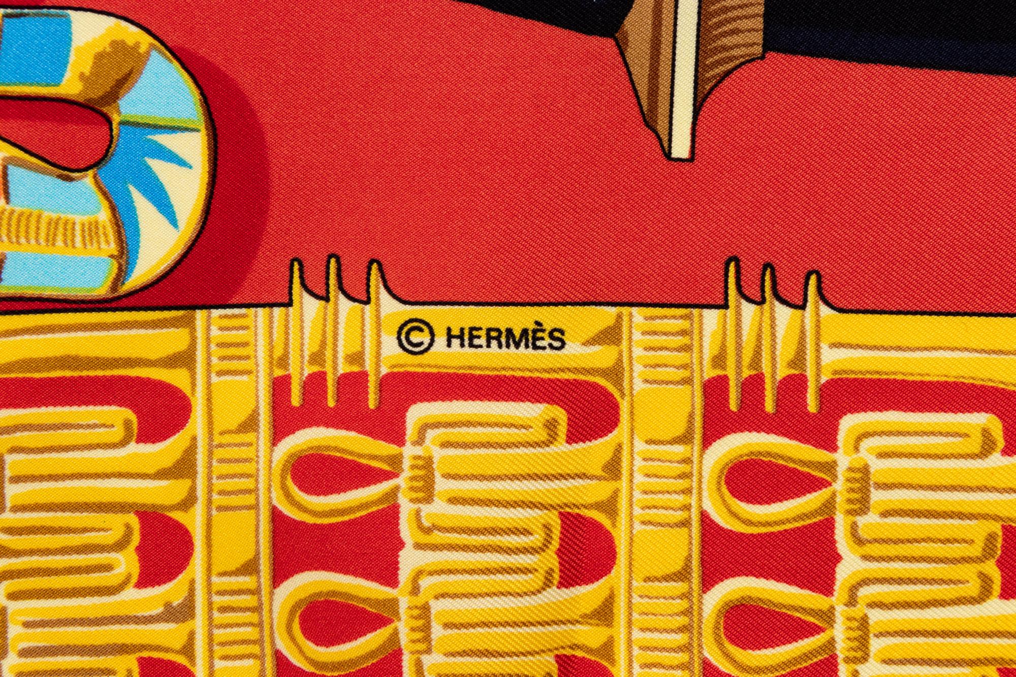Two Hermès 90cm Silk Scarf, Carré