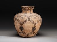 Apache Figural Basketry Olla