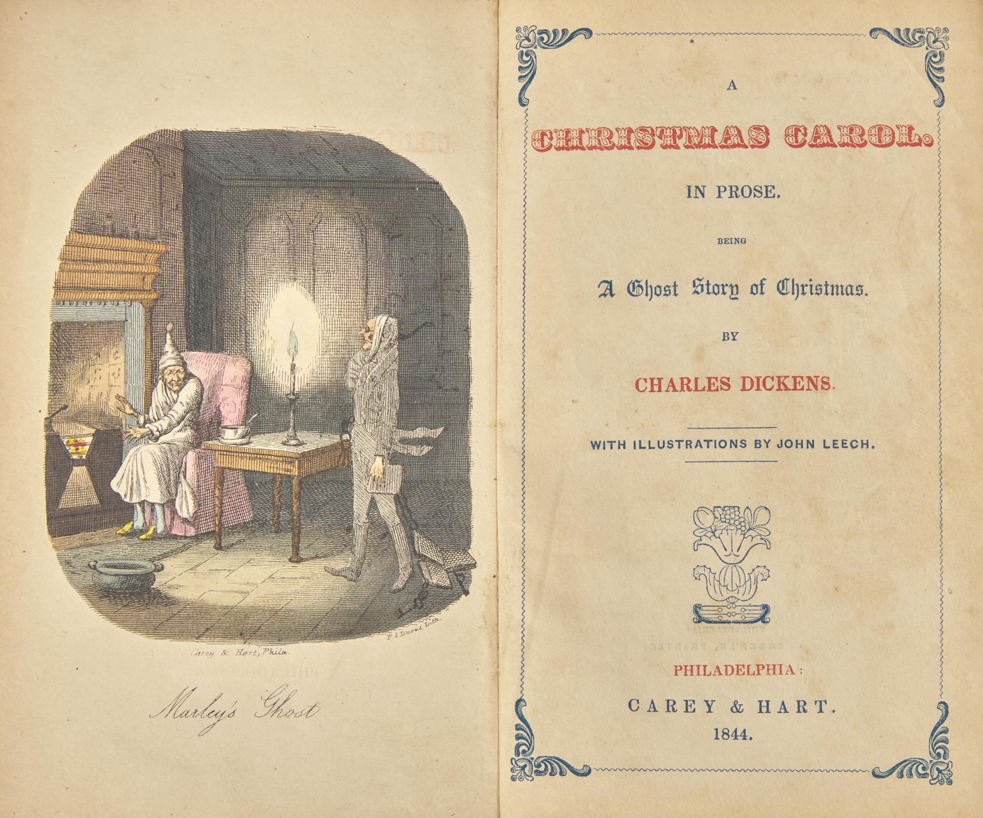 [Literature] Dickens, Charles. A Christmas Carol. In Prose. Being a Ghost Story of Christmas