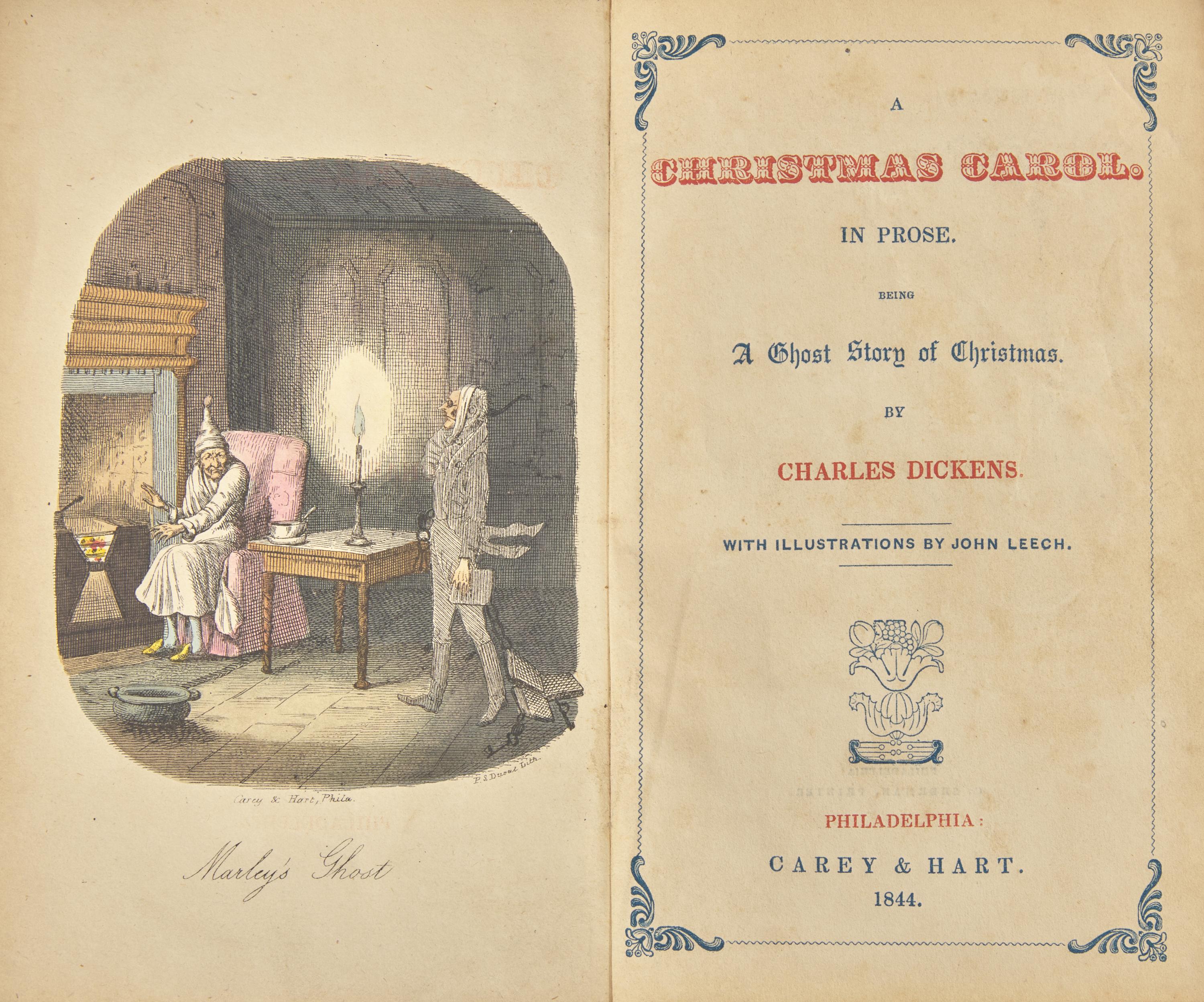 [Literature] Dickens, Charles. A Christmas Carol. In Prose. Being a Ghost Story of Christmas