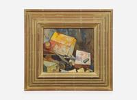 Hugh Henry Breckenridge (American, 1870-1937) - Still Life with Scrapbook