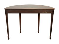 A George III Style Mahogany Console Table
