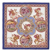 Two Hermès 90cm Silk Scarf, Carré