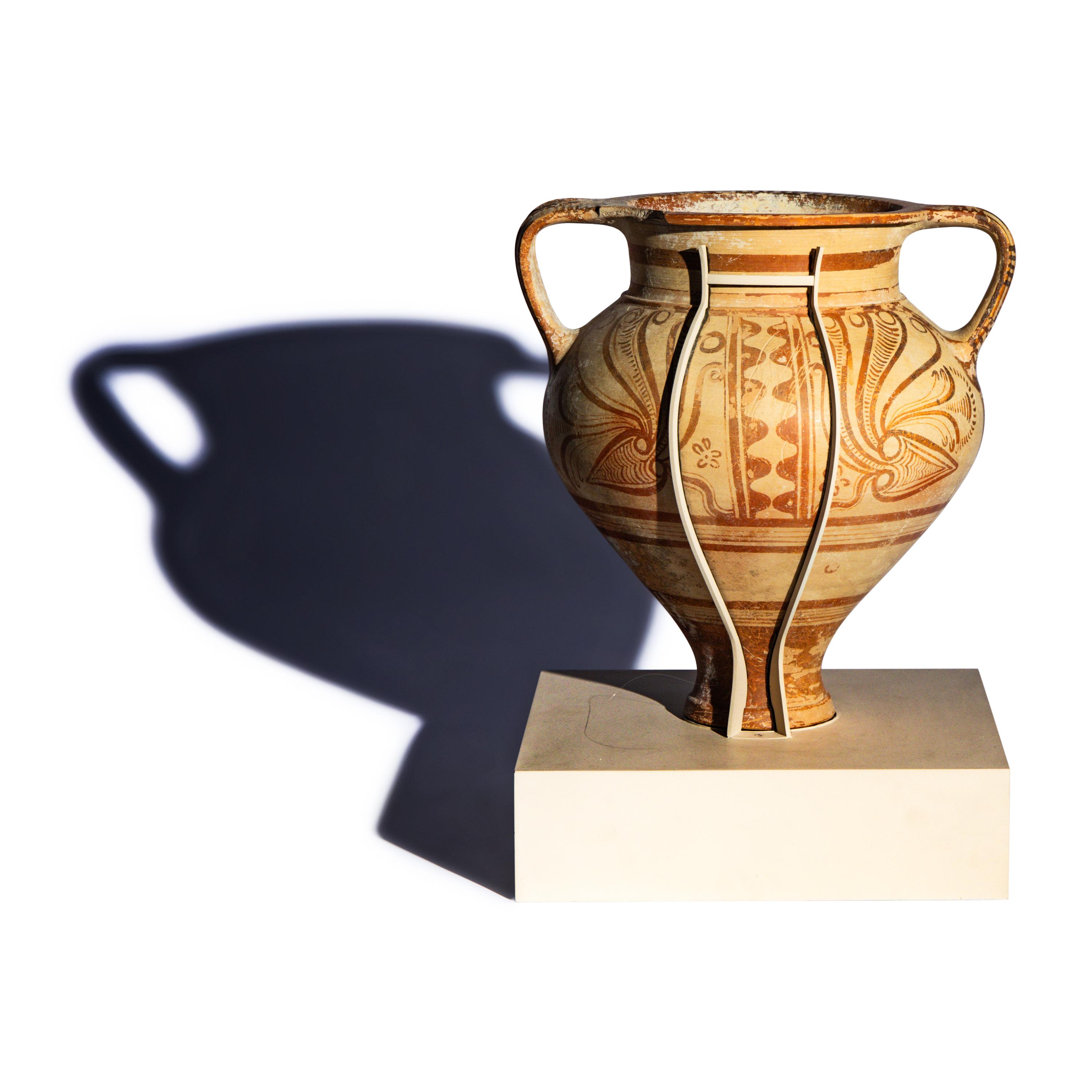 A Minoan Terracotta Amphoroid Krater