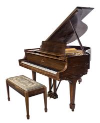 A Steinway and Sons Baby Grand Piano Length 5 feet 1 inch. — CIRCA 1936