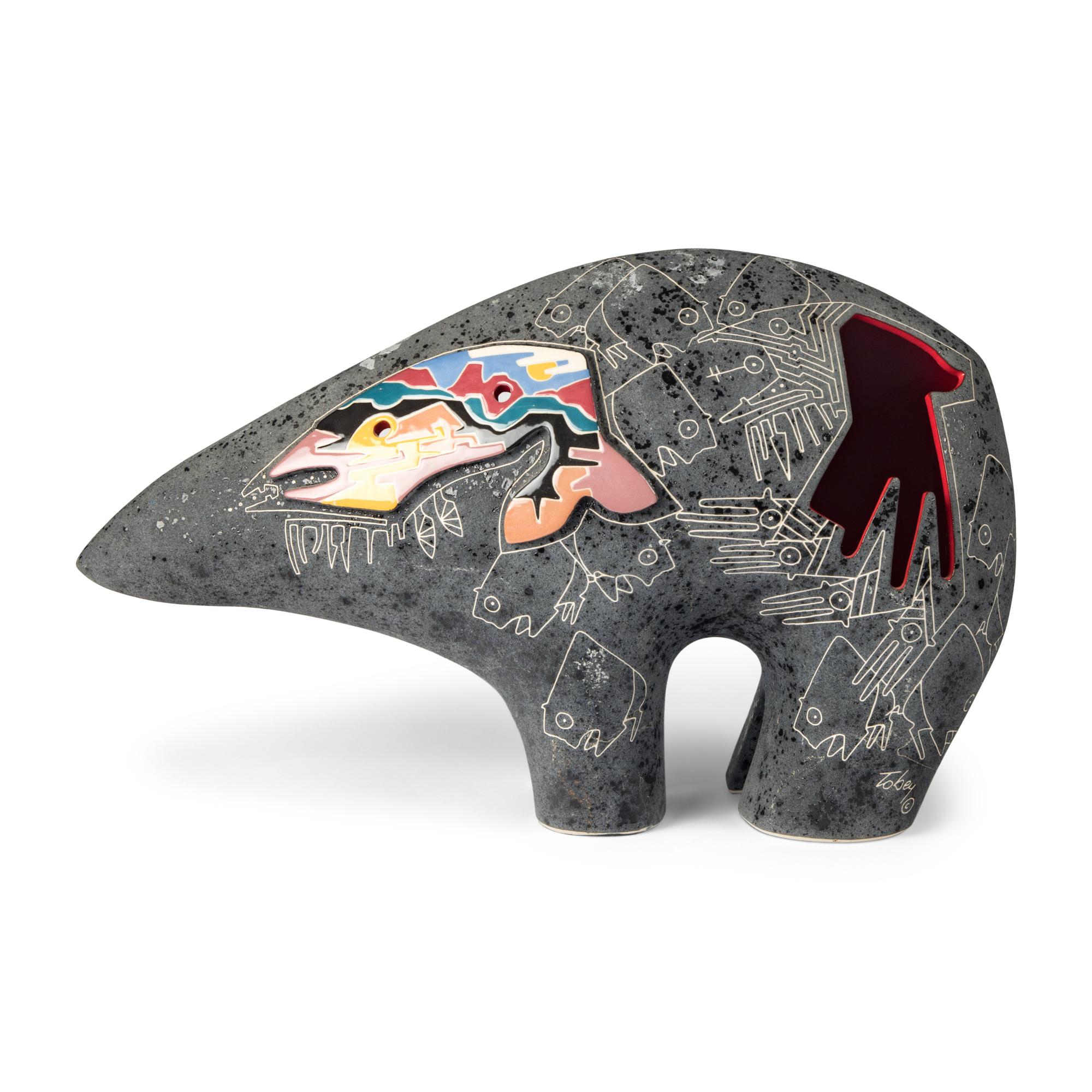 Gene and Rebecca Tobey (American, 1945-2006 and b. 1948) — untitled, bear