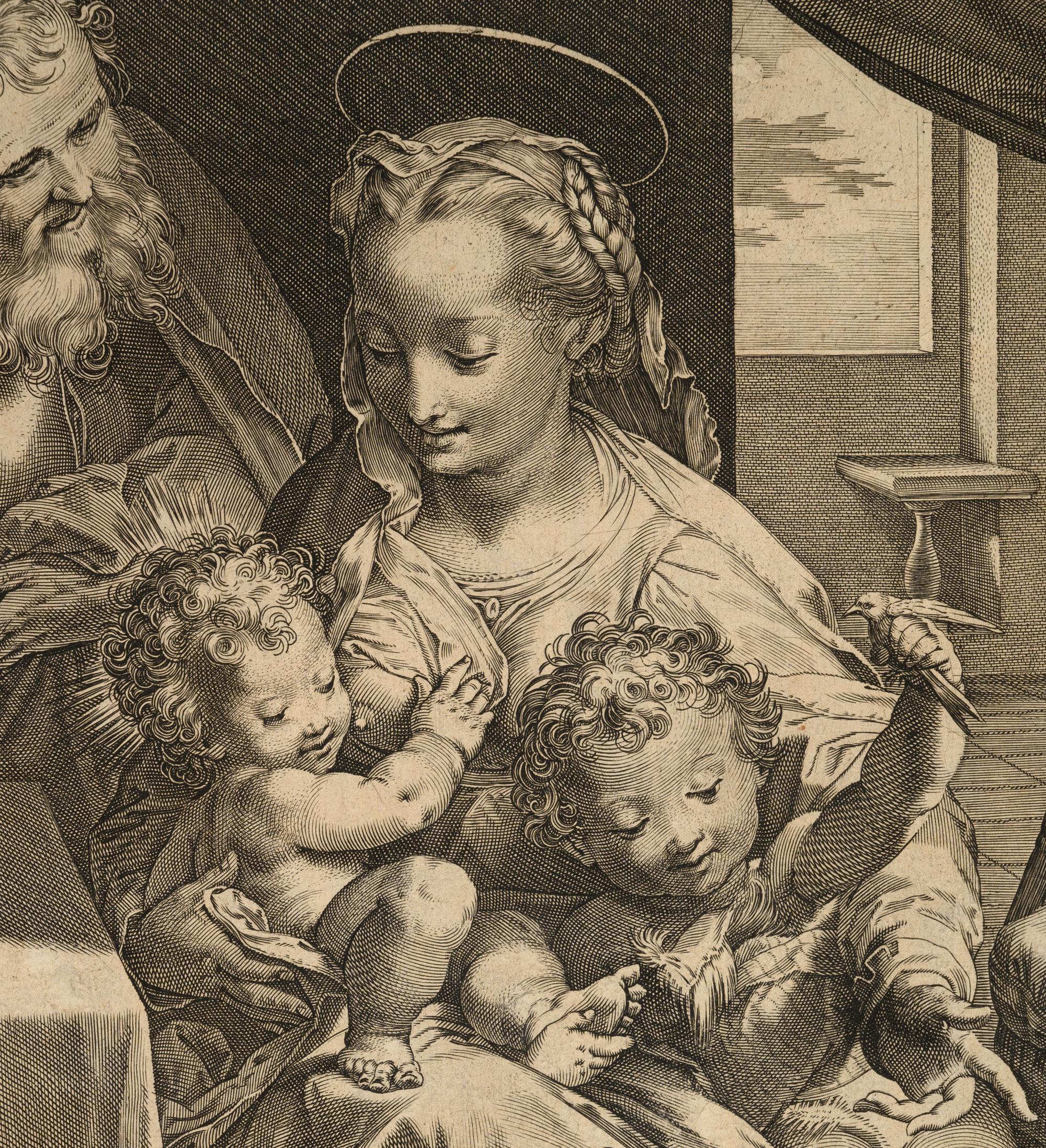 The Holy Family or 'Madonna del Gatto'
