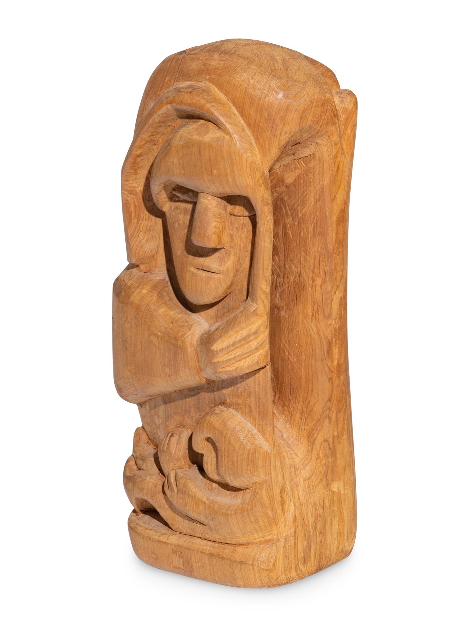 Wood Sculpture, Holy Family
