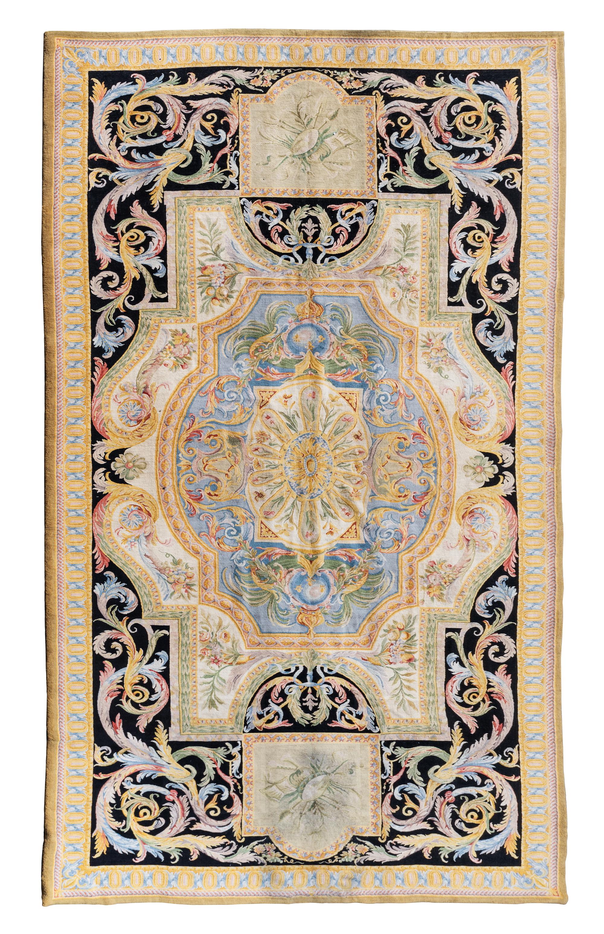 A Savonnerie Style Rug