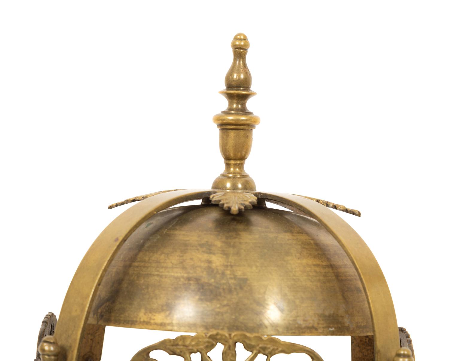 An English Brass Lantern Clock
